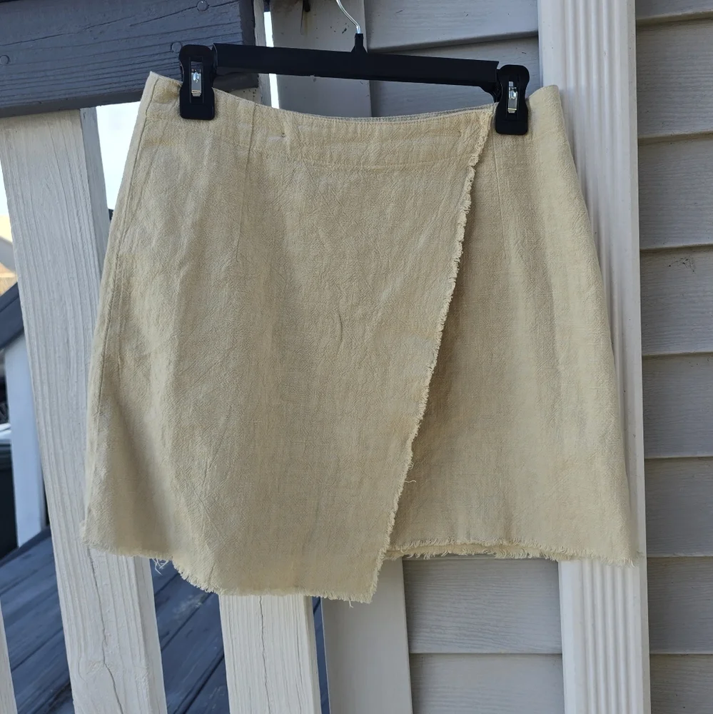Rusty Mini Wrap Skirt - Picture 1 of 14